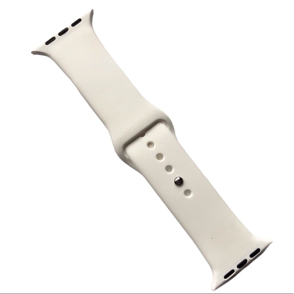 5/$20 NEW WHITE Silicone Sport Band Apple Watch 44/45/49 mm S/M - Picture 3 of 9